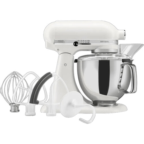Tweedekans KitchenAid Artisan Mixer 5KSM175PSEPL Porselein Wit Tweedehands