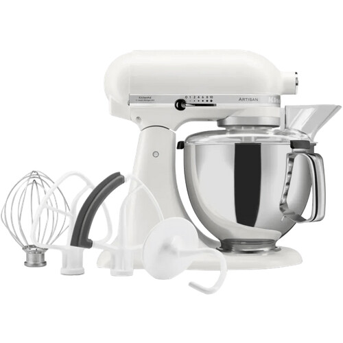 Tweedekans KitchenAid Artisan Mixer 5KSM175PSEPL Porselein Wit Tweedehands