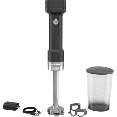Tweedekans KitchenAid Go Draadloze Staafmixer 5KHBRV71BM Tweedehands