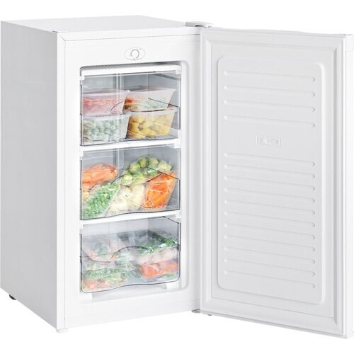 Tweedekans KitchenBrothers Vriezer - 64L - Tafelmodel - 3 lades - Wit Tweedehands