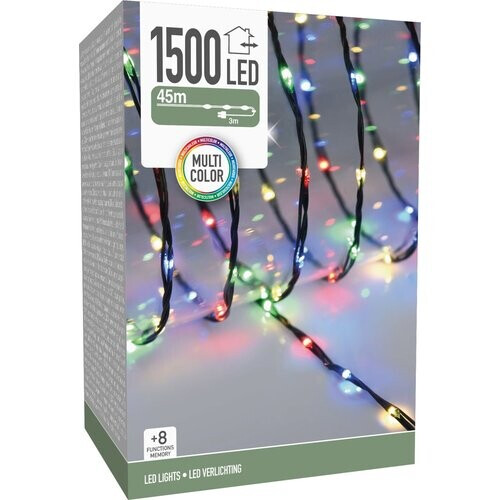 Tweedekans Koopman - New Year's LED lights - 45 m - Multicolor Tweedehands