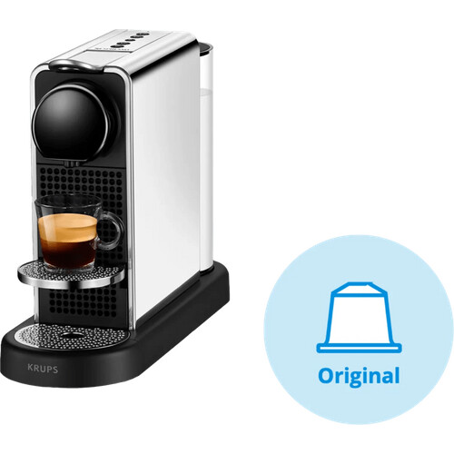 Tweedekans Krups Nespresso CitiZ Platinum XN610D RVS