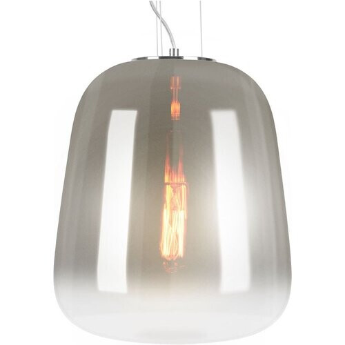 Tweedekans Leitmotiv Hanglamp Cone - Smokey Schaduw - Ø33x38,5cm - Modern - Hanglampen Eetkamer, Slaapkamer, Woonkamer Tweedehands