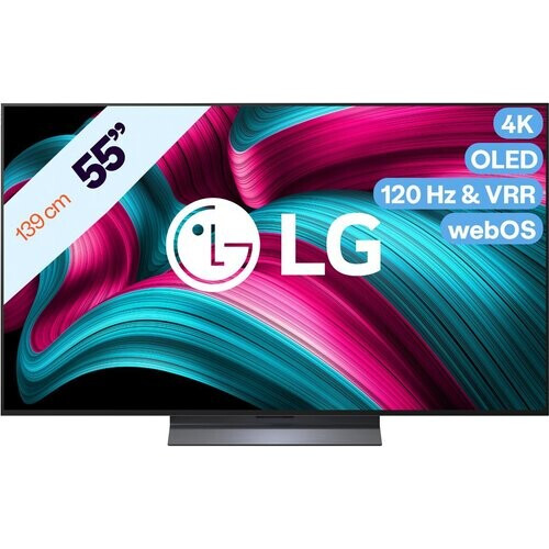 Tweedekans LG 55 OLED evo AI C5 4K Smart TV - OLED - Zwart - 123,2x70,7x19,9 cm Tweedehands