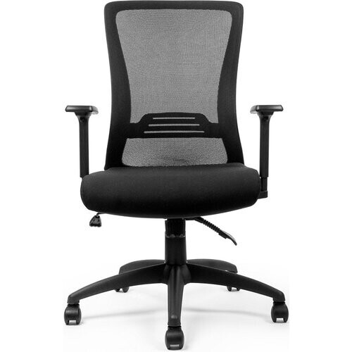 Tweedekans LifeGoods Ergonomische Bureaustoel - Office Chair - Verstelbaar - Volwassenen - Zwart Tweedehands