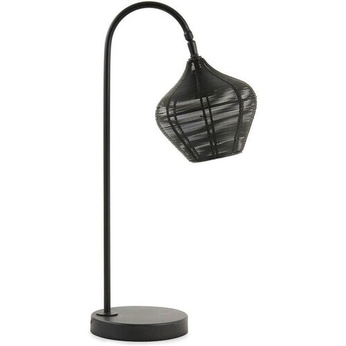 Tweedekans Light & Living Tafellamp Bendigo – Industriële Booglamp – Matzwart – E27 – 61 cm Hoog Tweedehands