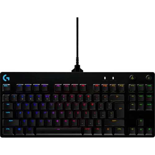 Tweedekans Logitech G PRO GX Blue Mechanisch Gaming Toetsenbord Qwerty Tweedehands