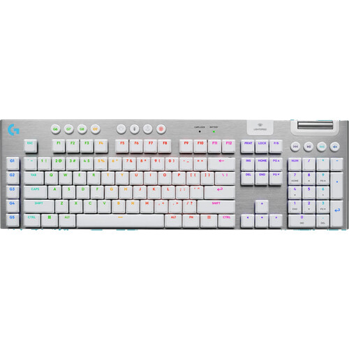 Tweedekans Logitech G915 X Lightspeed Wireless Gaming Toetsenbord Wit Qwerty Tweedehands