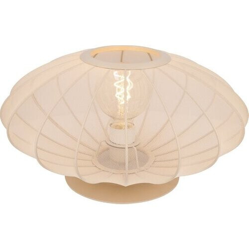 Tweedekans Lucide CORINA - Tafellamp - Ø 40 cm - 1xE27 - Beige - Japandi Tweedehands