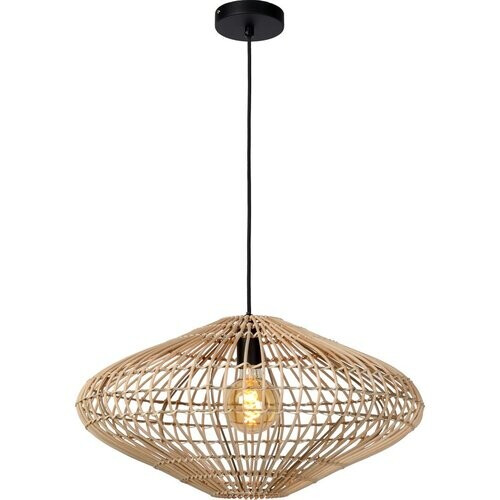 Tweedekans Lucide MAGALI - Hanglamp - Ø 56 cm - 1xE27 - Naturel - Japandi Tweedehands