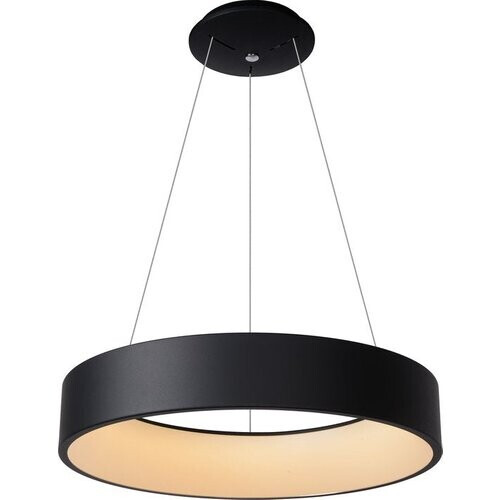 Tweedekans Lucide TALOWE LED - Hanglamp - Ø 60 cm - LED Dimbaar - 1x39W 3000K - Zwart Tweedehands