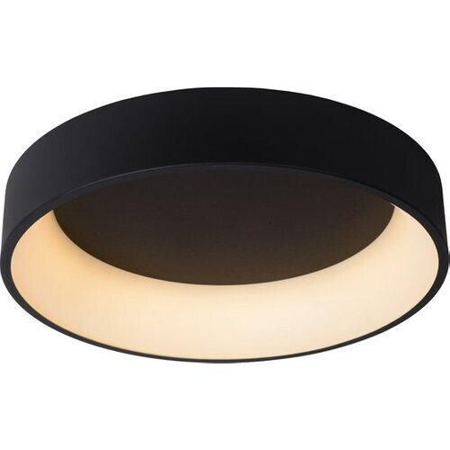 Tweedekans Lucide TALOWE LED - Plafonnière (Plafondlamp) - Ø 60 cm - LED Dimbaar - 1x42W 3000K - Zwart Tweedehands