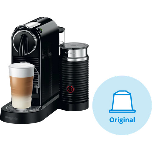 Tweedekans Magimix Nespresso CitiZ & Milk M196 Zwart Tweedehands