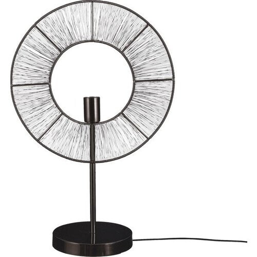 Tweedekans Mica Decorations Bodil Tafellamp - 40 x 20,5 x 61 cm - Metaal - Zwart Tweedehands