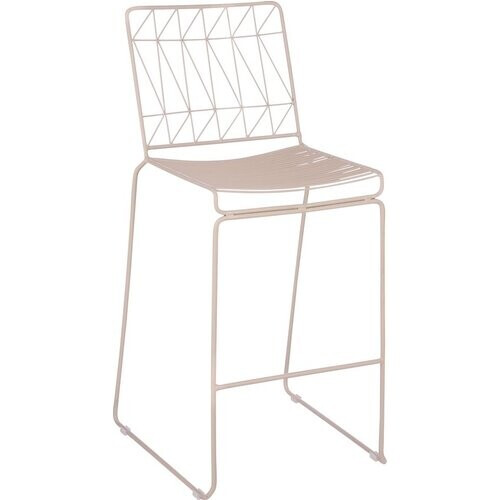 Tweedekans Mica Decorations Bueno Barkruk voor Buiten - 53 x 55 x 108 cm - Roze Tweedehands