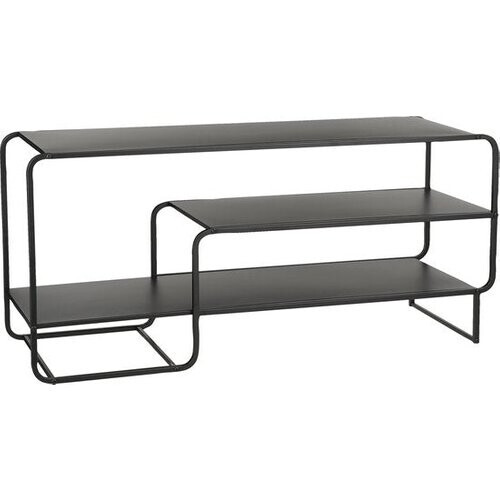 Tweedekans Mica Decorations Jules Salontafel - L110 x B38 x H50 cm - Metaal - Zwart Tweedehands