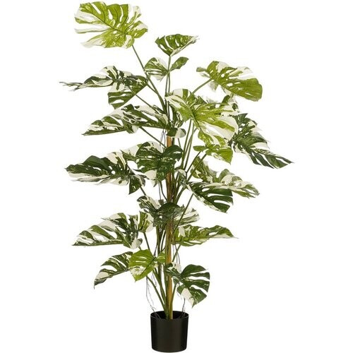 Tweedekans Mica Decorations Monsteraboom Kunstplant - H140 x Ø120 cm - Groen Tweedehands