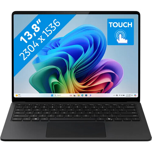 Tweedekans Microsoft Surface Laptop Copilot+ PC 13.8 Snapdragon X Elite / 16GB / 512GB Graphite Tweedehands