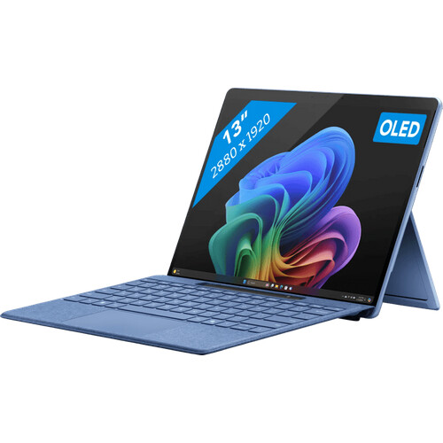Tweedekans Microsoft Surface Pro 11 Snapdragon X Elite / 16GB / 512GB Sapphire (No charger) Tweedehands