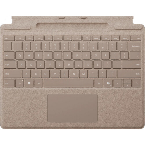 Tweedekans Microsoft Surface Pro 13 Inch Type Cover met penopslag Duinzand Qwerty Tweedehands