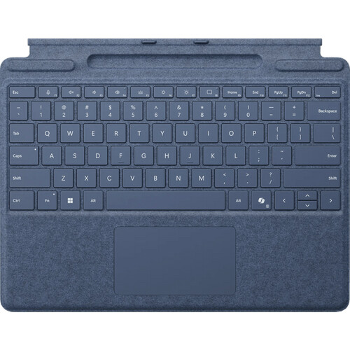 Tweedekans Microsoft Surface Pro 13 Inch Type Cover met penopslag Saffier Qwerty Tweedehands