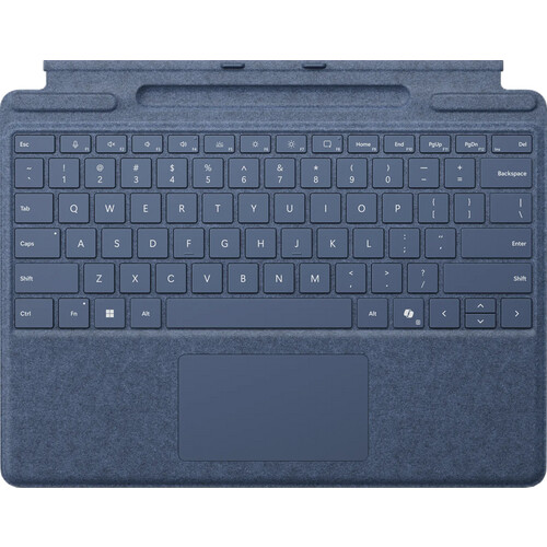 Tweedekans Microsoft Surface Pro Type Cover met penopslag Saffier Qwerty Tweedehands