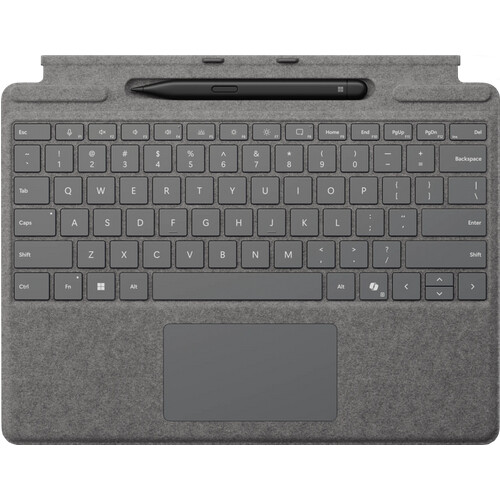 Tweedekans Microsoft Surface Pro Type Cover met Slim Pen Platina Qwerty Tweedehands