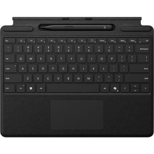Tweedekans Microsoft Surface Pro Type Cover met Slim Pen Zwart Qwerty Tweedehands