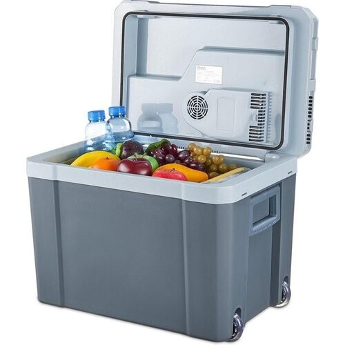 Tweedekans MOA Elektrische Koelbox – Warmte- & Koelfunctie – 12V/230V – 40 Liter – 39 x 29 x 58 cm – Grijs Tweedehands