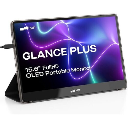 Tweedekans Mobile Pixels - OLED - Glance Plus - 15,6 inch draagbare monitor met flipcase Tweedehands