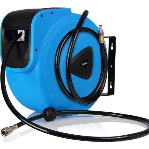 Tweedekans Monzana Automatische Persluchtslanghaspel - 30m - 1/4" Aansluiting