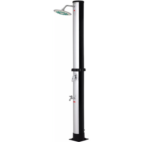 Tweedekans Monzana Buitendouche 35 liter – Solar UV-Bestendig 60°C - Zwart Tweedehands