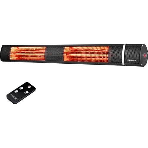 Tweedekans Monzana Infraroodstraler 3000W - 3 Standen/Afstandsbediening - Zwart