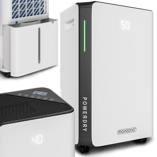 Tweedekans Monzana Luchtontvochtiger - Wifi App 20 tot 30m² - 20l/dag - Wit Tweedehands
