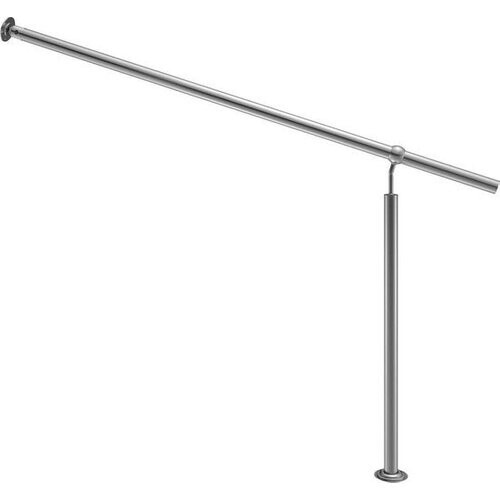 Tweedekans Monzana Trapleuning 150 cm – Roestvrijstaal Incl. Montagehandleiding Tweedehands