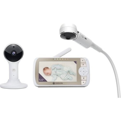 Tweedekans Motorola Babyfoon VM65X Connect - Babyfoon met Camera WiFi 2.4 GHz Tweedehands
