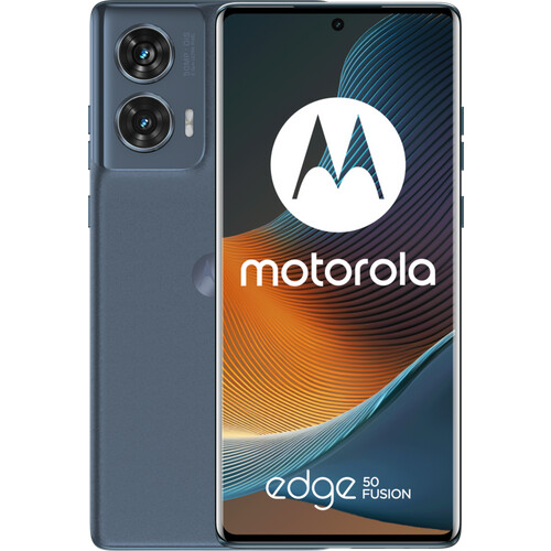 Tweedekans Motorola Edge 50 Fusion 256GB Donkerblauw 5G Tweedehands