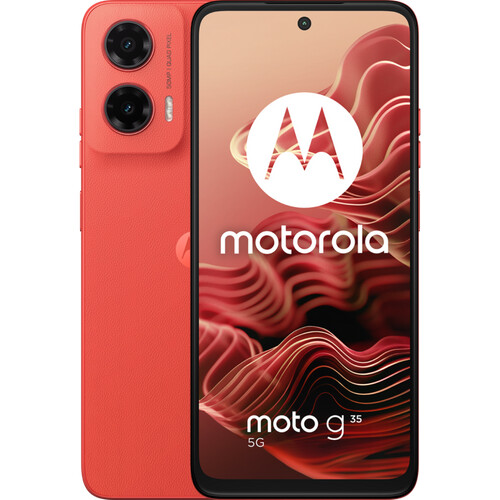 Tweedekans Motorola Moto G35 128GB Rood 5G Tweedehands