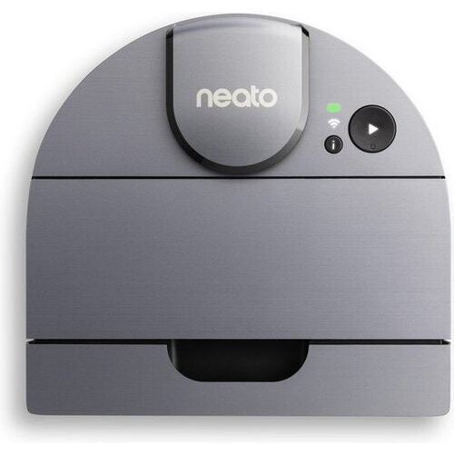 Tweedekans Neato® D10 Intelligente Robotstofzuiger - Echt HEPA-filter en Lasermapping-navigatie - Bediening via App - 300 Minuten Looptijd met Automatisch Opladen en Hervatten - Zilvergrijs Tweedehands