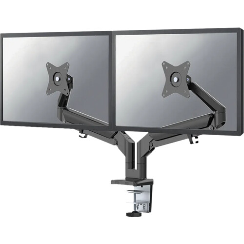 Tweedekans Neomounts DS70-810BL2 Monitorarm Zwart Tweedehands