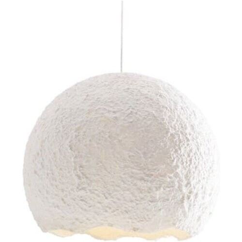 Tweedekans Nest Hanglamp - Aluminium & Papier-pulp - 220V - 13W - Verstelbare Hoogte - Wit Tweedehands