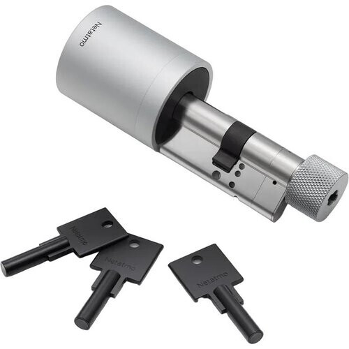 Tweedekans Netatmo Elektrisch Slim Deurslot NDL01 - Refurbished - Connected Lock met Smart Keys Tweedehands