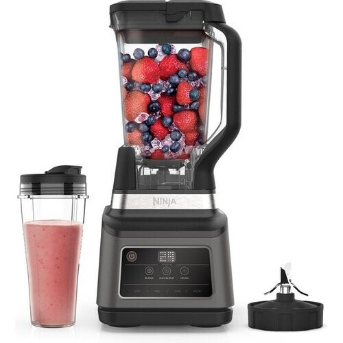 Tweedekans Ninja Foodi 2-in-1 Blender en Smoothie Maker - 1200 Watt - 2.1 Liter - IJsCrusher - Auto IQ - BN750EU Tweedehands