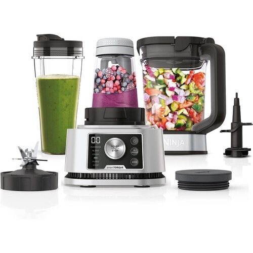 Tweedekans Ninja Foodi CB350EU - Power Nutri 3-in-1 Blender - Blender-to-go - Food processor - 1200 Watt - Auto-iQ Tweedehands