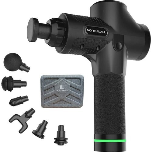 Tweedekans Northwall Massage Gun Profesioneel Elite - Incl. koffer - Met 6 opzetstukken - Krachtig en Draadloos Tweedehands