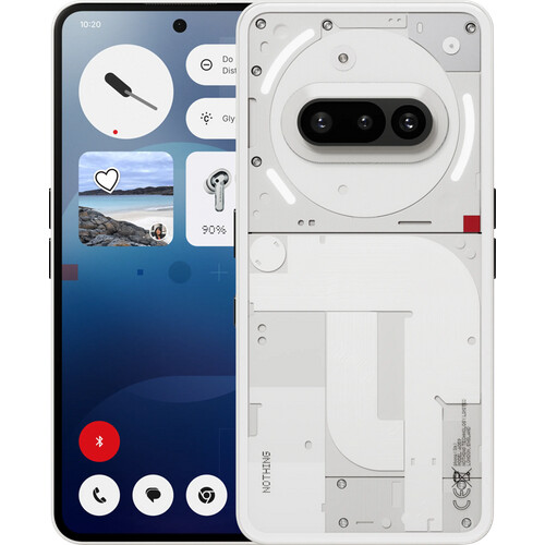 Tweedekans Nothing Phone (3a) 256GB Wit 5G Tweedehands