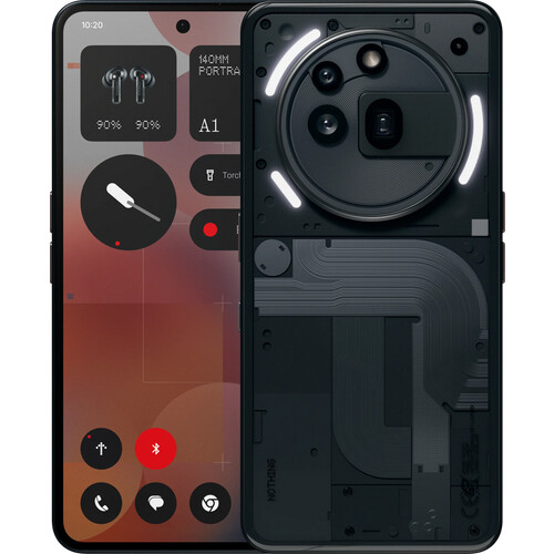 Tweedekans Nothing Phone (3a) Pro 256GB Zwart 5G Tweedehands
