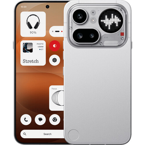 Tweedekans Nothing Phone (4a) Pro 256GB Zilver 5G Tweedehands
