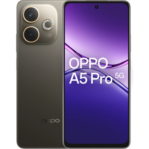 Tweedekans OPPO A5 Pro Bruin 256GB 5G Tweedehands