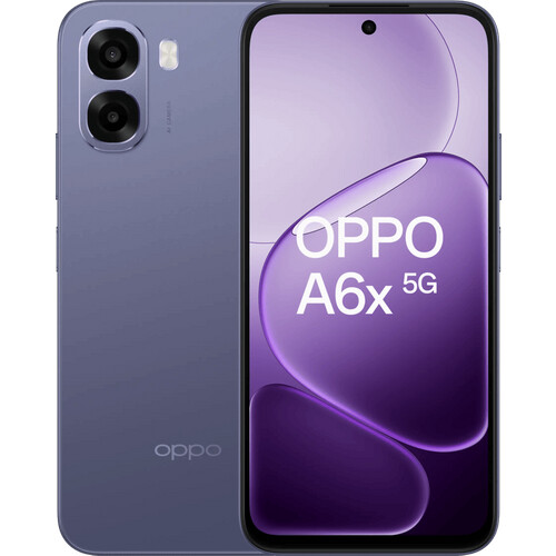 Tweedekans OPPO A6x 128GB Paars 5G Tweedehands